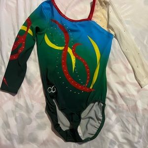 Gymnastics competition leotard